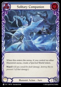 Solitary Companion (Blue) (Regular) - Part the Mistveil