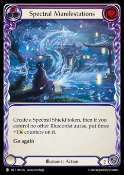 Spectral Manifestations (Red) (Rainbow Foil) - Part the Mistveil