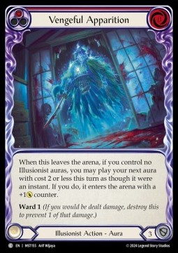 Vengeful Apparition (Red) (Regular) - Part the Mistveil