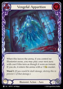 Vengeful Apparition (Blue) (Regular) - Part the Mistveil
