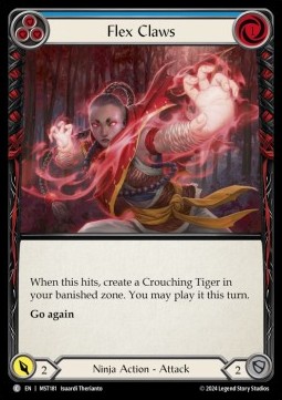 Flex Claws (Blue) (Regular) - Part the Mistveil