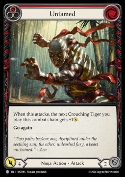 Untamed (Red) (Regular) - Part the Mistveil
