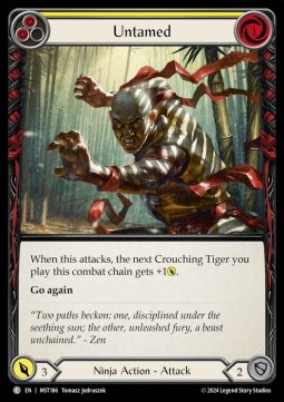 Untamed (Yellow) (Regular) - Part the Mistveil