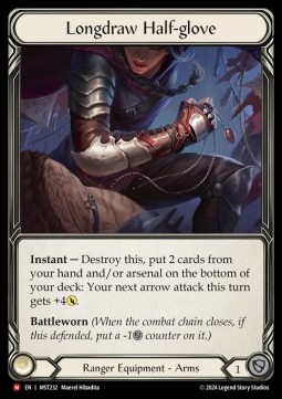 Longdraw Half-Glove (Regular) - Part the Mistveil