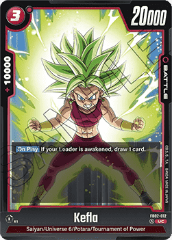 Kefla (FB02-012) [Fusion World] - Blazing Aura [Fusion World]