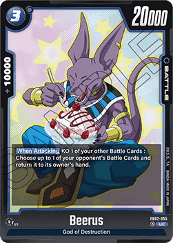 Beerus (FB02-055) [Fusion World] - Blazing Aura [Fusion World]