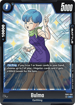 Bulma (FB02-056) [Fusion World] - Blazing Aura [Fusion World]