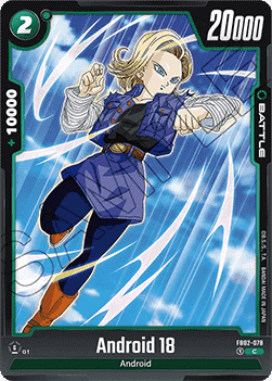 Android 18 (FB02-078) [Fusion World] - Blazing Aura [Fusion World]
