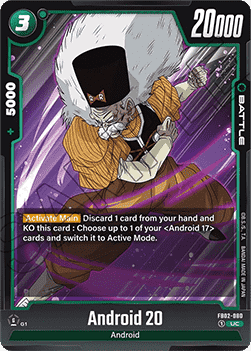 Android 20 (FB02-080) [Fusion World] - Blazing Aura [Fusion World]