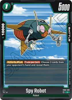 Spy Robot (FB02-081) [Fusion World] - Blazing Aura [Fusion World]