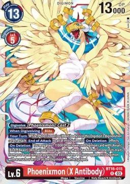 Phoenixmon (X Antibody) (BT16-015) - Beginning Observer