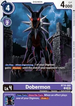 Dobermon (BT16-068) - Beginning Observer