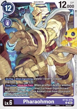 Pharaohmon (BT16-078) - Beginning Observer