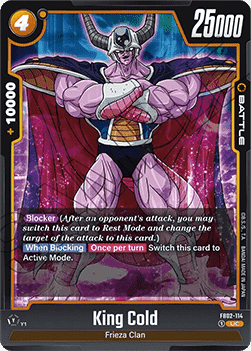 King Cold (FB02-114) [Fusion World] - Blazing Aura [Fusion World]