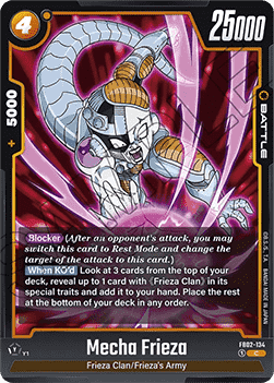 Mecha Frieza (FB02-134) [Fusion World] - Blazing Aura [Fusion World]