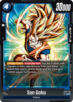 Son Goku (FB02-051) [Fusion World] (V.1 - Uncommon) - Unnumbered Promos [Fusion World]