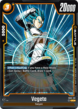 Vegeta (FB02-132) [Fusion World] (V.1 - Uncommon) - Unnumbered Promos [Fusion World]