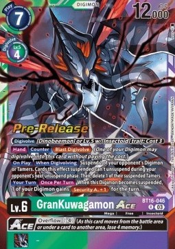 GranKuwagamon Ace (BT16-046) - Promos: Beginning Observer