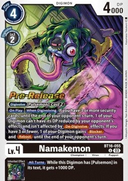 Namakemon (BT16-055) - Promos: Beginning Observer