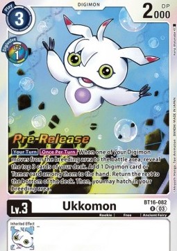 Ukkomon (BT16-082) - Promos: Beginning Observer