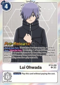 Lui Ohwada (BT16-090) - Promos: Beginning Observer