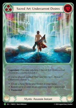 Sacred Art: Undercurrent Desires // Inner Chi (Extended Art Rainbow Foil) - FAB Promos