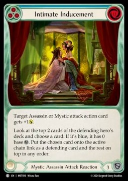 Intimate Inducement (Blue) (Rainbow Foil) - Part the Mistveil