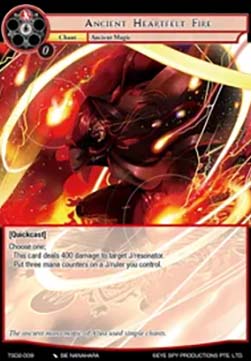 Ancient Heartfelt Fire - Starter Deck: Yokoshima