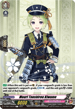 Mouri Toushirou Kiwame [D-Format] (V.1 - Common) - Touken Ranbu ONLINE 2023