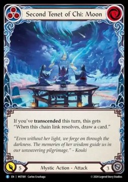 Second Tenet of Chi: Moon (Regular) - Part the Mistveil