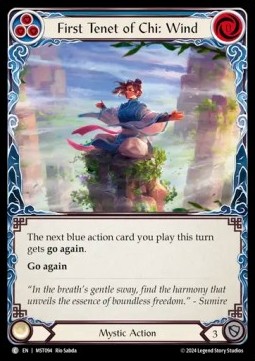 First Tenet of Chi: Wind (Regular) - Part the Mistveil