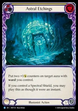 Astral Etchings (Yellow) (Regular) - Part the Mistveil