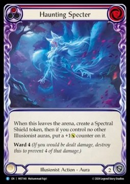 Haunting Specter (Red) (Regular) - Part the Mistveil