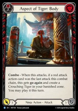 Aspect of Tiger: Body (Regular) - Part the Mistveil