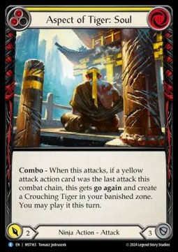 Aspect of Tiger: Soul (Regular) - Part the Mistveil