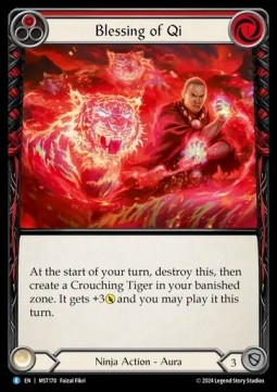 Blessing of Qi (Red) (Regular) - Part the Mistveil