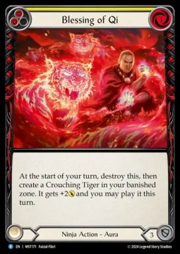Blessing of Qi (Yellow) (Regular) - Part the Mistveil