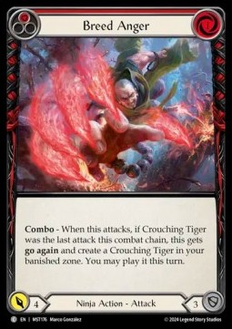 Breed Anger (Red) (Rainbow Foil) - Part the Mistveil