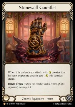 Stonewall Gauntlet (Rainbow Foil) - Part the Mistveil