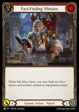 Fact-Finding Mission (Red) (Rainbow Foil) - Part the Mistveil