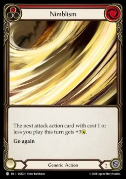 Nimblism (Red) (Regular) - Part the Mistveil