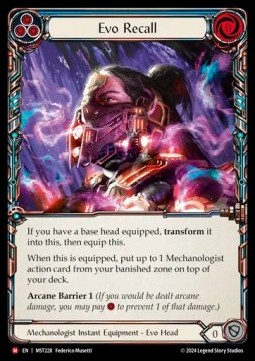 Evo Recall (Regular) - Part the Mistveil