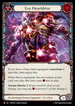 Evo Heartdrive (Regular) - Part the Mistveil