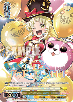 Make Everyone Smile, Kokoro Tsurumaki (V.2 - Feature Rare) - BanG Dream! Girls Band Party! Countdown Collection