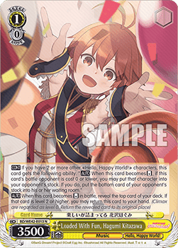 Loaded With Fun, Hagumi Kitazawa (V.1 - Common) - BanG Dream! Girls Band Party! Countdown Collection