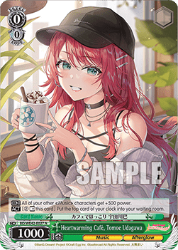 Heartwarming Café, Tomoe Udagawa (V.1 - Common) - BanG Dream! Girls Band Party! Countdown Collection