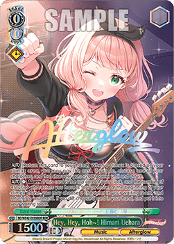 Hey, Hey, Hoh~! Himari Uehara (V.2 - Feature Rare) - BanG Dream! Girls Band Party! Countdown Collection