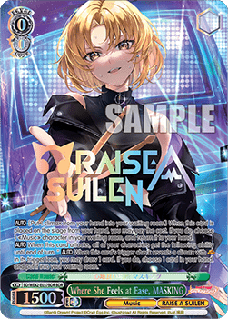 Where She Feels at Ease, MASKING (V.2 - Feature Rare) - BanG Dream! Girls Band Party! Countdown Collection