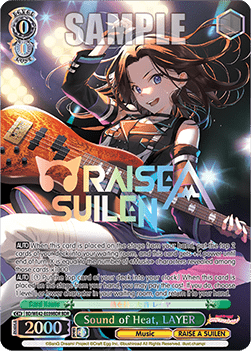 Sound of Heat, LAYER (V.2 - Feature Rare) - BanG Dream! Girls Band Party! Countdown Collection