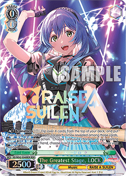 The Greatest Stage, LOCK (V.2 - Feature Rare) - BanG Dream! Girls Band Party! Countdown Collection